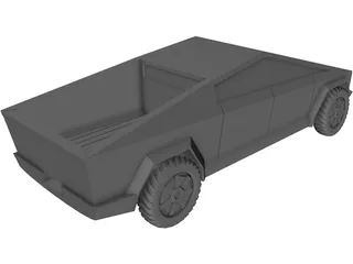 Tesla Cybertruck 3D Model