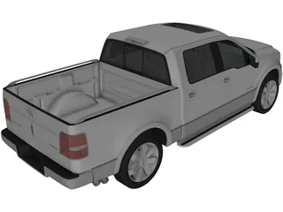 Lincoln Mark LT (2005) 3D Model