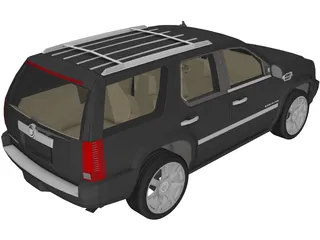 Cadillac Escalade (2008) 3D Model