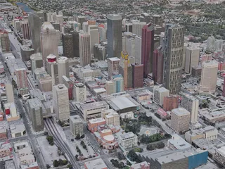 Calgary City, AB, Canada (2019) 3D Model