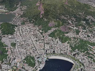 Rio de Janeiro City, Brazil (2019) 3D Model