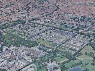 Turin City, Italy (2019) 3D Model