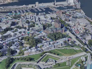 Quebec City, QC, Canada (2019) 3D Model
