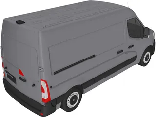 Renault Master (2020) 3D Model