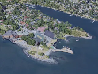 Oslo City, Norway (2019) 3D Model