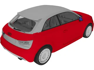 Audi A1 3D Model