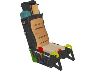 Ejection Seat 3D Model