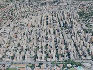 Sao Paulo City, Brazil (2019) 3D Model