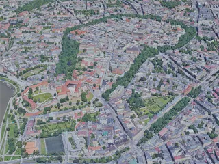 Krakow City, Poland (2019) 3D Model