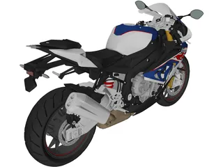 BMW S 1000 RR (2018) 3D Model