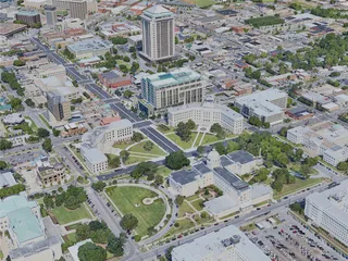 Montgomery City, AL, USA (2019) 3D Model