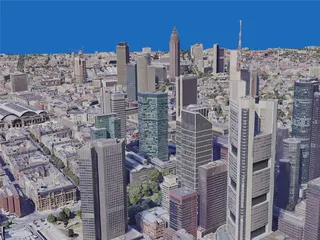 Frankfurt City, Germany (2019) 3D Model