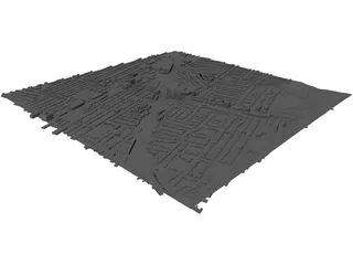 Toronto City Block 3D Model