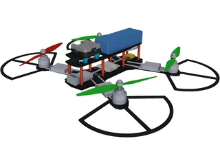 Quadcopter 3D Model