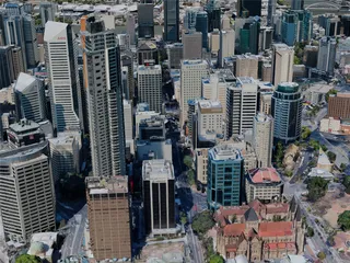 Brisbane City, Australia (2019) 3D Model