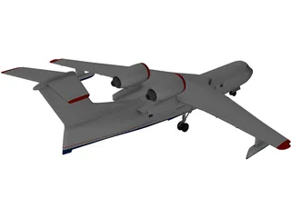 Beriev Be-200 Altair 3D Model