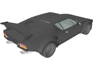 De Tomaso Pantera (1984) 3D Model