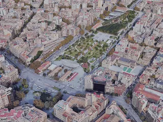 Palma City, Spain (2019) 3D Model