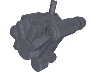 Formula Mountain Bike Brake Caliper 3D Model