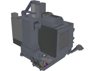 CNC Printer 3D Model