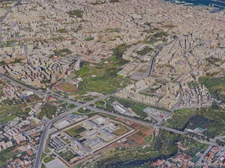 Palermo City, Italy (2019) 3D Model