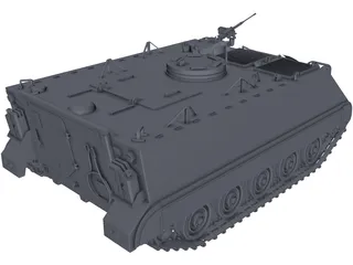 M113 APC1 3D Model