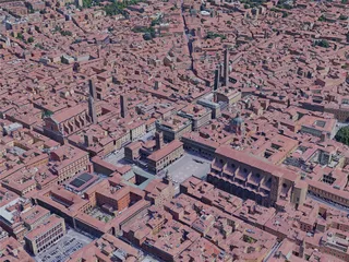 Bologna City, Italy (2019) 3D Model