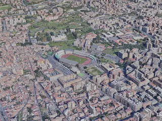 Catania City, Italy (2019) 3D Model