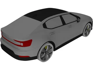 Polestar 2 (2020) 3D Model