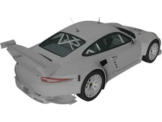 Porsche 911 [991] RSR (2013) 3D Model