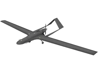 Bayraktar TB2 Tactical UAS 3D Model