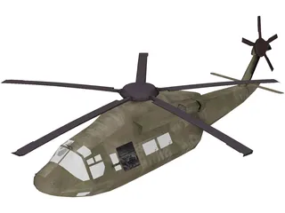 UH-80 Ghost Hawk 3D Model