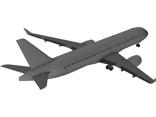 Bombardier CS300 3D Model