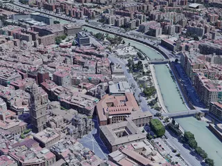 Murcia City, Spain (2019) 3D Model