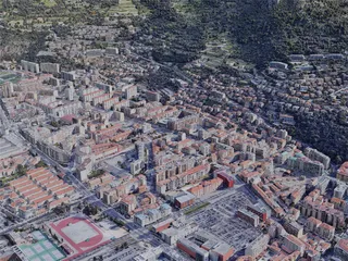 Nice City, France (2019) 3D Model