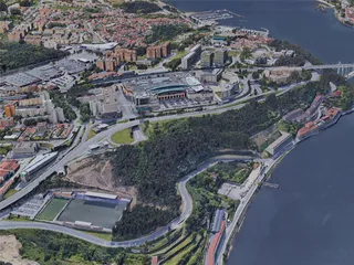 Porto City, Portugal (2019) 3D Model