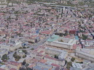 Sofia City, Bulgaria (2019) 3D Model