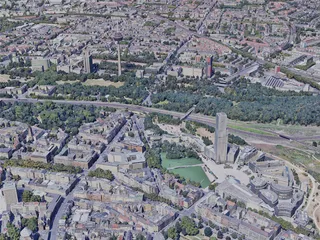 Cologne City, Germany (2019) 3D Model
