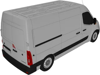 Renault Master (2017) 3D Model