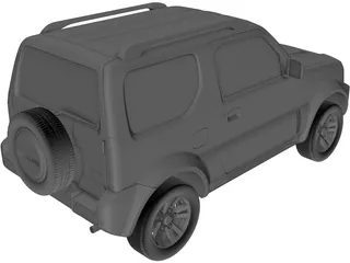 Suzuki Jimny (2013) 3D Model