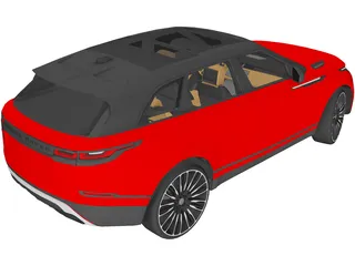 Range Rover Velar HSE Dynamic 3D Model