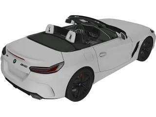BMW Z4 M40i Convertible (2019) 3D Model
