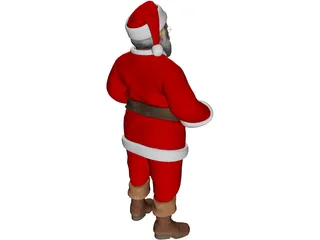 Santa Claus 3D Model