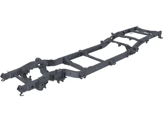 Chevrolet Silverado Frame (2005) 3D Model