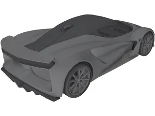 Lotus Evija Concept (2020) 3D Model