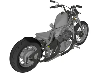 Yamaha Bobber 3D Model