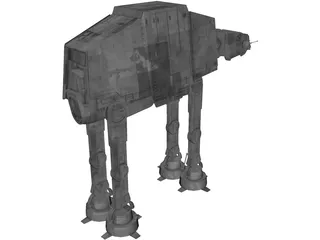 Star Wars ATAT 3D Model