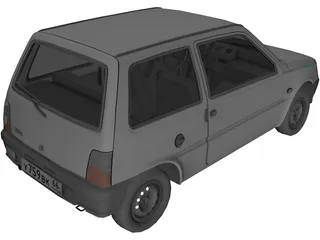 VAZ 1111 Oka 3D Model