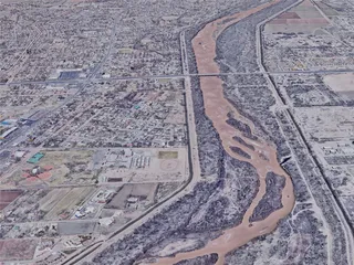 Albuquerque City, NM, USA (2019) 3D Model