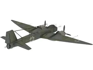 Junkers Ju 388 3D Model